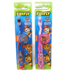 PAW Patrol Toothbrush for Kids - Soft Suction Cup - Assorted Colors - Item #9493