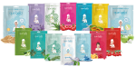 Bulk Lot - Que Bella Assorted Facial Mud Masks - .5 Oz.