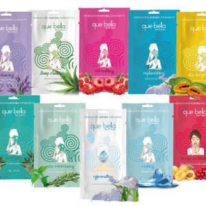 Bulk Lot - Que Bella Assorted Facial Mud Masks - .5 Oz.