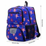 Kids Soccer Backpack - Stars Blue - Item #9506