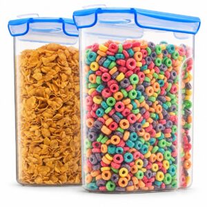Extra Large Cereal Containers Storage Set - 2 Pack - 168oz. 21 cup - Item #9664