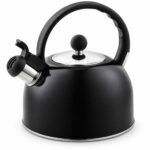 Venoly Whistling Tea kettle - 2.5 Liter - Black - Item #9622