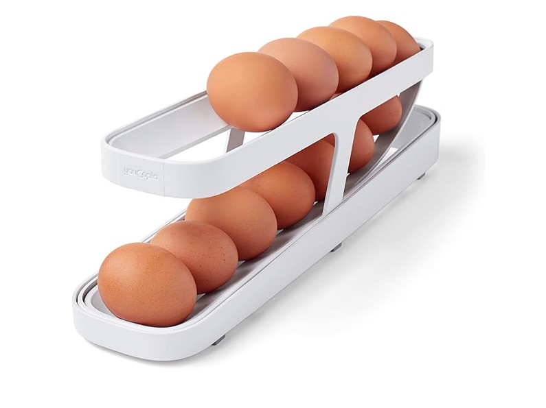 4cc0376a-69dc-4f6e-9983-4b83d7fe2f16-rolldown-egg-dispenser-space-saving-rolling-eggs-dispenser-a-16-1.jpg RollDown Egg Dispenser - Space-Saving Rolling Eggs Dispenser and Organizer - Item #8574 T1894