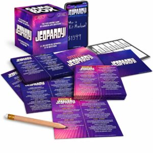 Imagination Gaming JEOPARDY! Game Box, The Fast-Moving Game - Item #9491