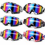 Dirt Bike Motorcycle ATV Motocross Goggles - Unisex - 6 Assorted Styles - Item #9672