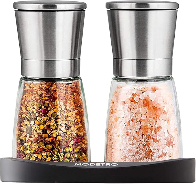 820100dc-6623-439b-b2e1-d1b3a38bcc83-modetro-salt-and-pepper-shakers-set-item-9607-1.jpg Modetro Salt and Pepper Shakers Set - Item #9607