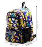 Kids Soccer Backpack - Purple Colorful - Item #9501