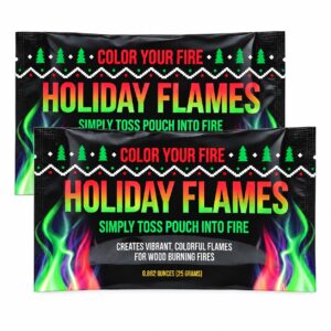 Magical Flames - Box of 25 - Creates Colorful Vibrant Flames - Item #9663