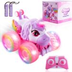 Remote Control Unicorn Monster Trucks - 360° Rotating - LED Lights - Music - Item #9605