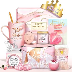 Birthday Gift Set - Not A Day Over Fabulous - Pink Themed - Item #9549