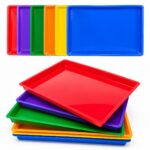 6 Plastic Paper Trays - Stackable - Durable Art & Classroom Supply - PZ151225 - Item #9740