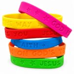 Christian Religious Silicone Bracelets - Bible-Inspired - PZ755409 - Item #9767