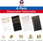 49905067 619f 4cfe 840f e1e3f9399b6f 4 pieces waterproof plastic tablecloth 140g thick 54 x 108 i 4.jpg