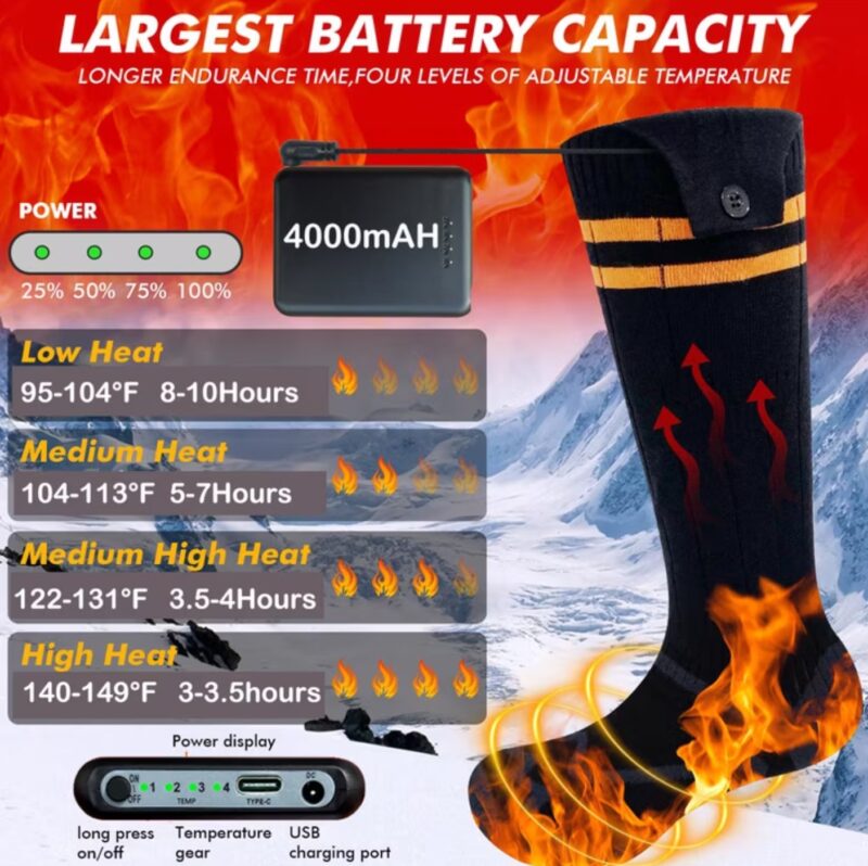 5137d2ec 5e40 483c 8ce5 aacc0a1c5651 rechargeable electric heated socks for men women with temper 8.jpg