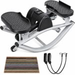 Pallet Deal - Rock Stepper - Low-Shock Lateral Rocking Fitness Stepper - Gray - Item #9319
