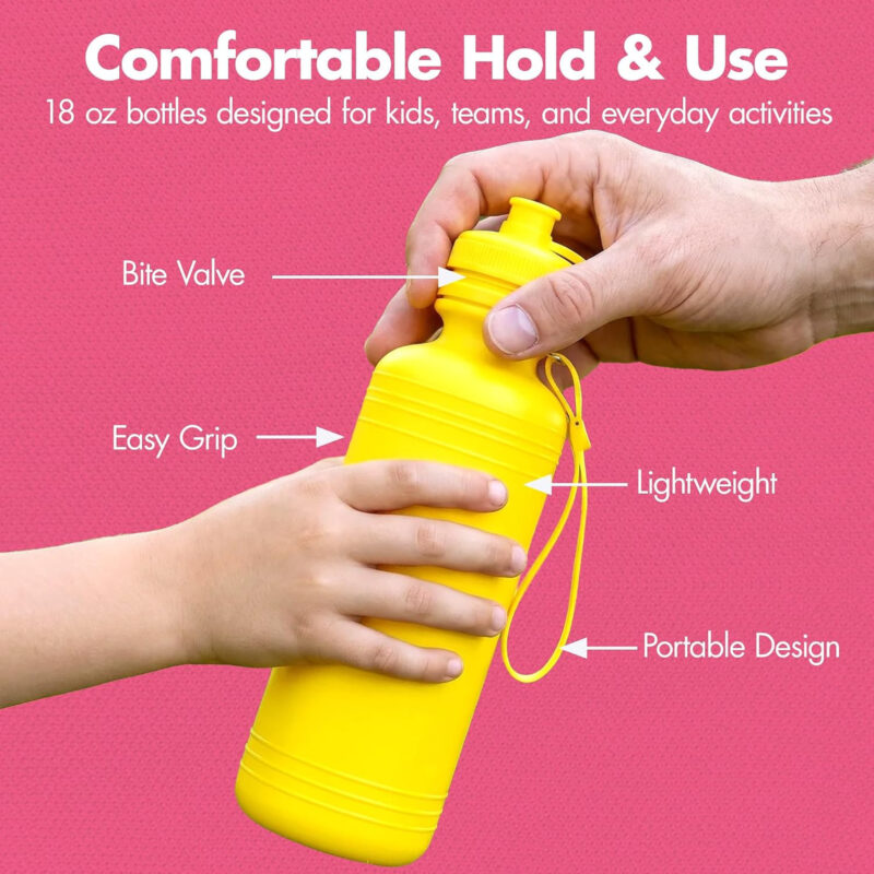 7ee8a683 0ef7 41a9 a795 f91a04974353 18 oz neon plastic water bottles assorted colors pz150891 it 2 1.jpg