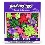 Sensory Clay Floral Collection - Succulents - Air Dry - Item #9721