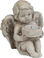 8d53560a 4514 4d8a 95ab f483c21209b1 stone angel tealight holder 4 5 x 4 5 inch 5 5 inch tall h15 3.jpg