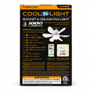9040c37c 38d2 4559 b767 3e08df18649b farpoint cool n light 16 inch screw in ceiling fan with led 2.jpg