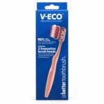 V-ECO Replaceable Brush Head Toothbrush System - Rose Gold - Item #9628