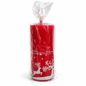 Af4ee562 8007 4632 bc7a 0dff0bf15945 3 x 6 inch red holiday pillar reindeer candle c756 item 9744 2.jpg