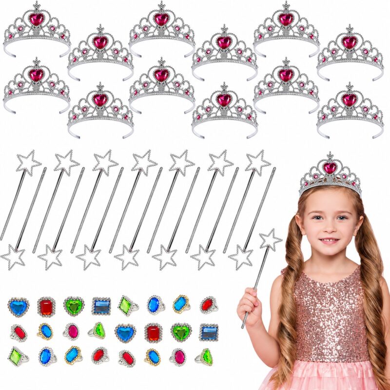 b0cdc861-63c7-4deb-93ba-5e6189e628f6-48-piece-princess-jewelry-set-12-tiaras-12-wands-24-rings-pz-1.jpg 48-Piece Princess Jewelry Set - 12 Tiaras - 12 Wands - 24 Rings - PZ150037 - Item #9760