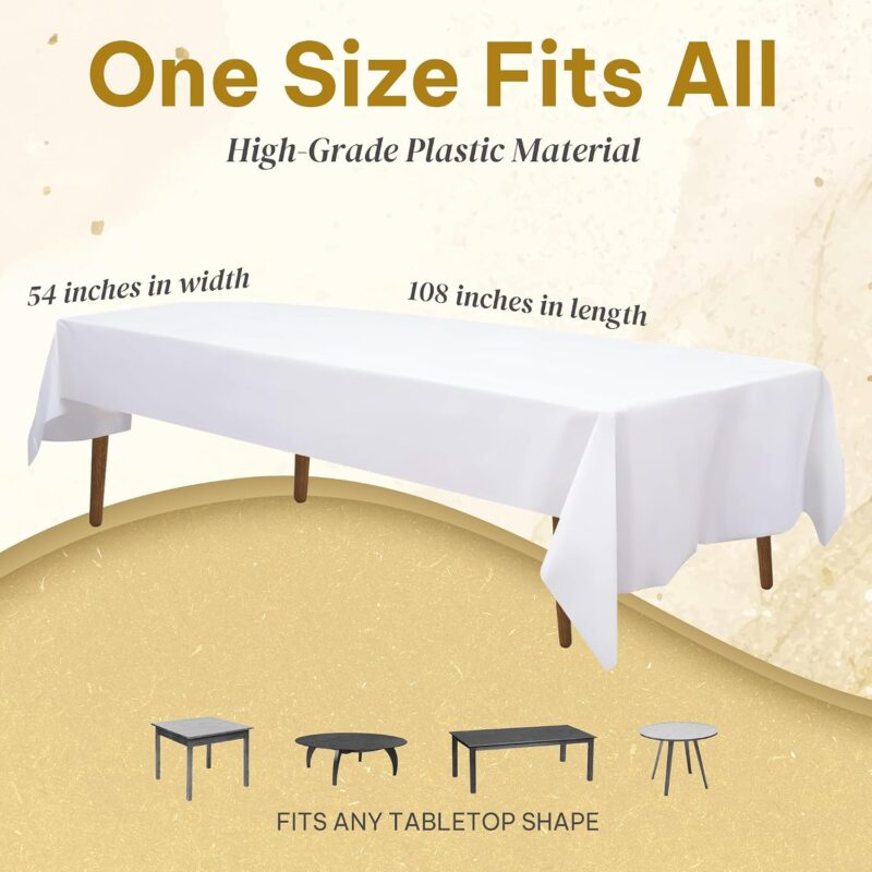 Bf36057e bf3d 46e5 b2a6 2dc58382a377 6 pieces waterproof plastic tablecloth 140g thick 54 x 108 i 5.jpg