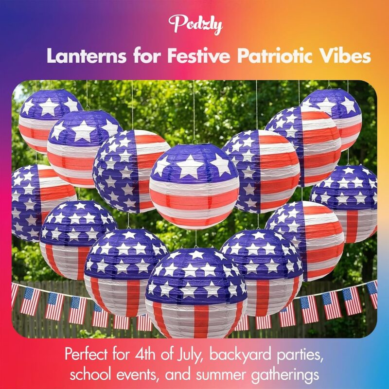 C3fcc778 ee0c 4a10 8179 66e99e3eda4d patriotic lanterns 12 inch american flag paper lanterns asso 5.jpg