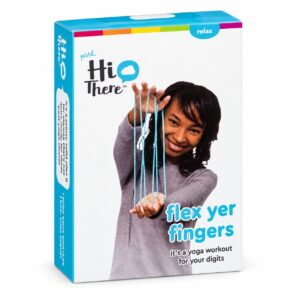 Toysmith Flex YER Fingers - Hi There! - Tactile Meditation - Fidget Toy - Item #9718