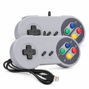 Rii Classic Retro USB Wired Game Controller for PC Gaming - Item #9775