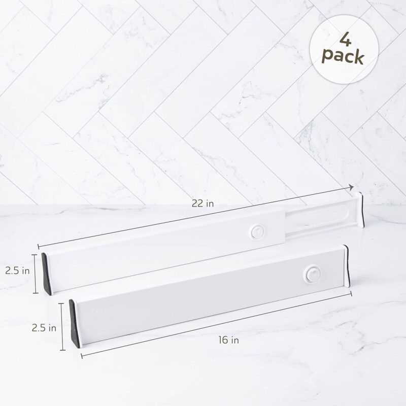 E1f3a361 2d61 4c21 9e59 4d253784c87f oizeir adjustable drawer dividers 4 pack lock in place item 3 2.jpg