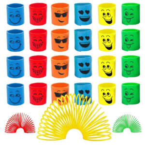 Magic Smile Faces Spring Toy - Mini Magic Coils - Assorted Styles - PZ755270 - Item #9736