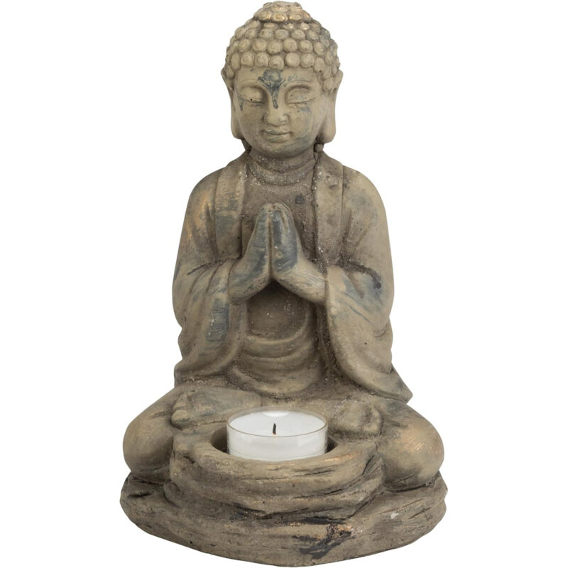 edc343b5-a226-4b88-8226-79348596a72c-stone-buddha-tea-light-candle-holder-6-w-x-8-h-h1238-item-97-1-1.jpg Stone Buddha Tea Light Candle Holder – 6" W x 8" H - H1238 - Item #9747