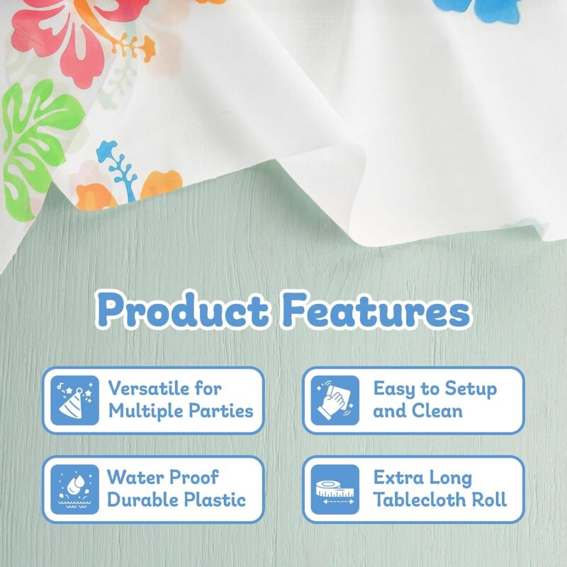 Effef456 38ae 4d7d 8be0 73a44879dcfb tropical tablecloth roll 100 feet plastic disposable waterpr 5.jpg