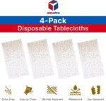 F2ee48ae 5416 4ffd 8113 2af849f765da 4 pieces waterproof plastic tablecloth 140g thick 54 x 108 i 5.jpg