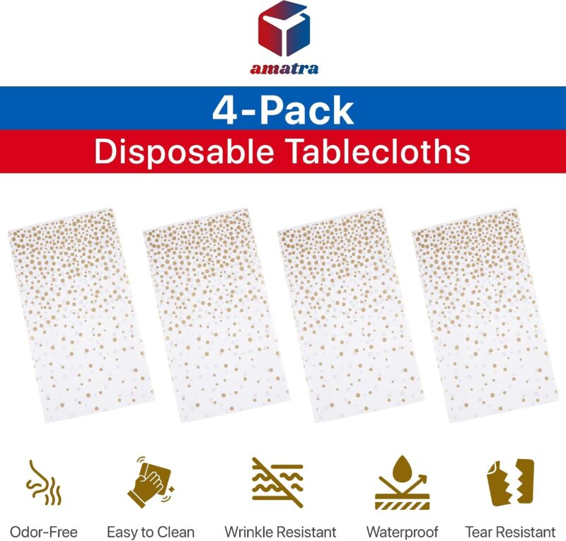 F2ee48ae 5416 4ffd 8113 2af849f765da 4 pieces waterproof plastic tablecloth 140g thick 54 x 108 i 5.jpg