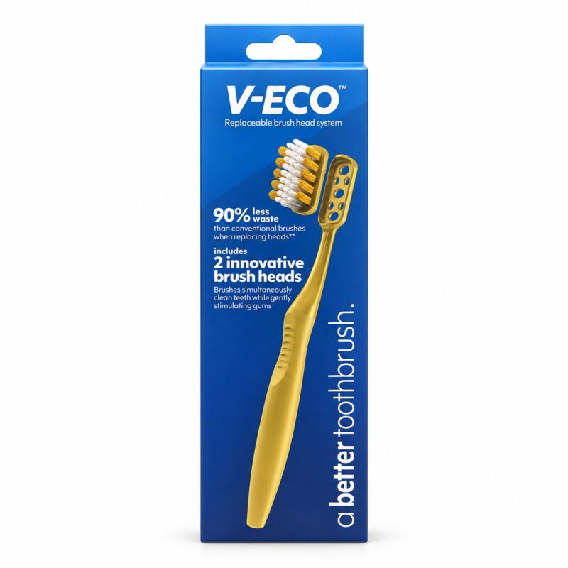 f628b31a-2806-424c-8935-3987b60895f0-v-eco-replaceable-brush-head-toothbrush-system-gold-item-962-1-3.jpg V-ECO Replaceable Brush Head Toothbrush System - Gold - Item #9629